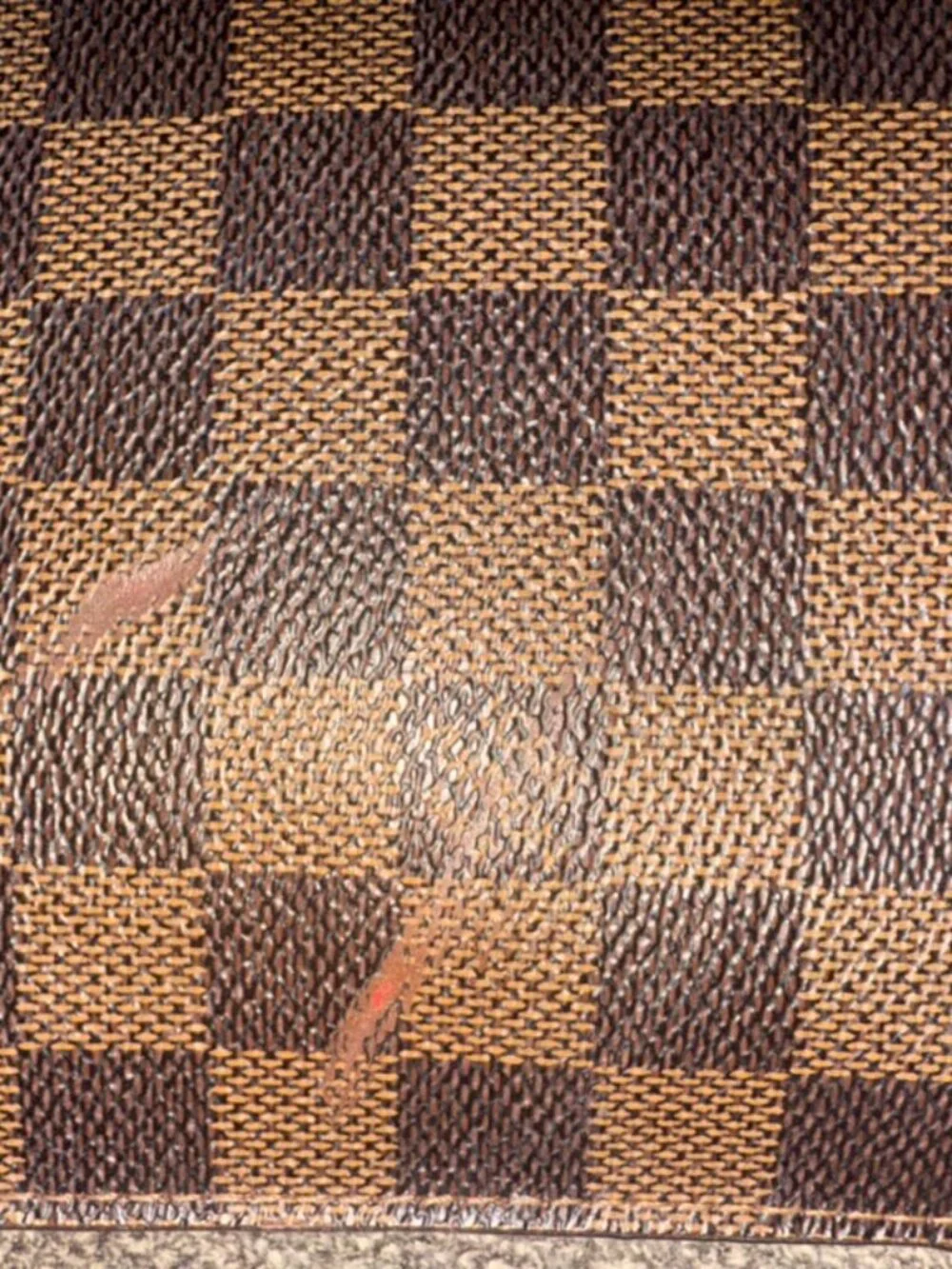 Louis Vuitton Damier Ebene Neverfull Wrislet Pouchette